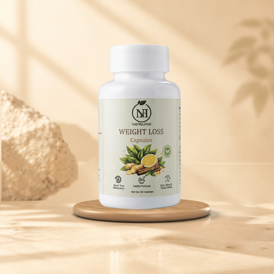 Navira HNH Weight Loss Capsules | Herbal Supplement for Weight Management | 60 Capsules